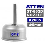 ATTEN A2605 NOZZLE ST-862D ισια μύτη 5mm επαγγελματικού σταθμού ζεστου αέρα